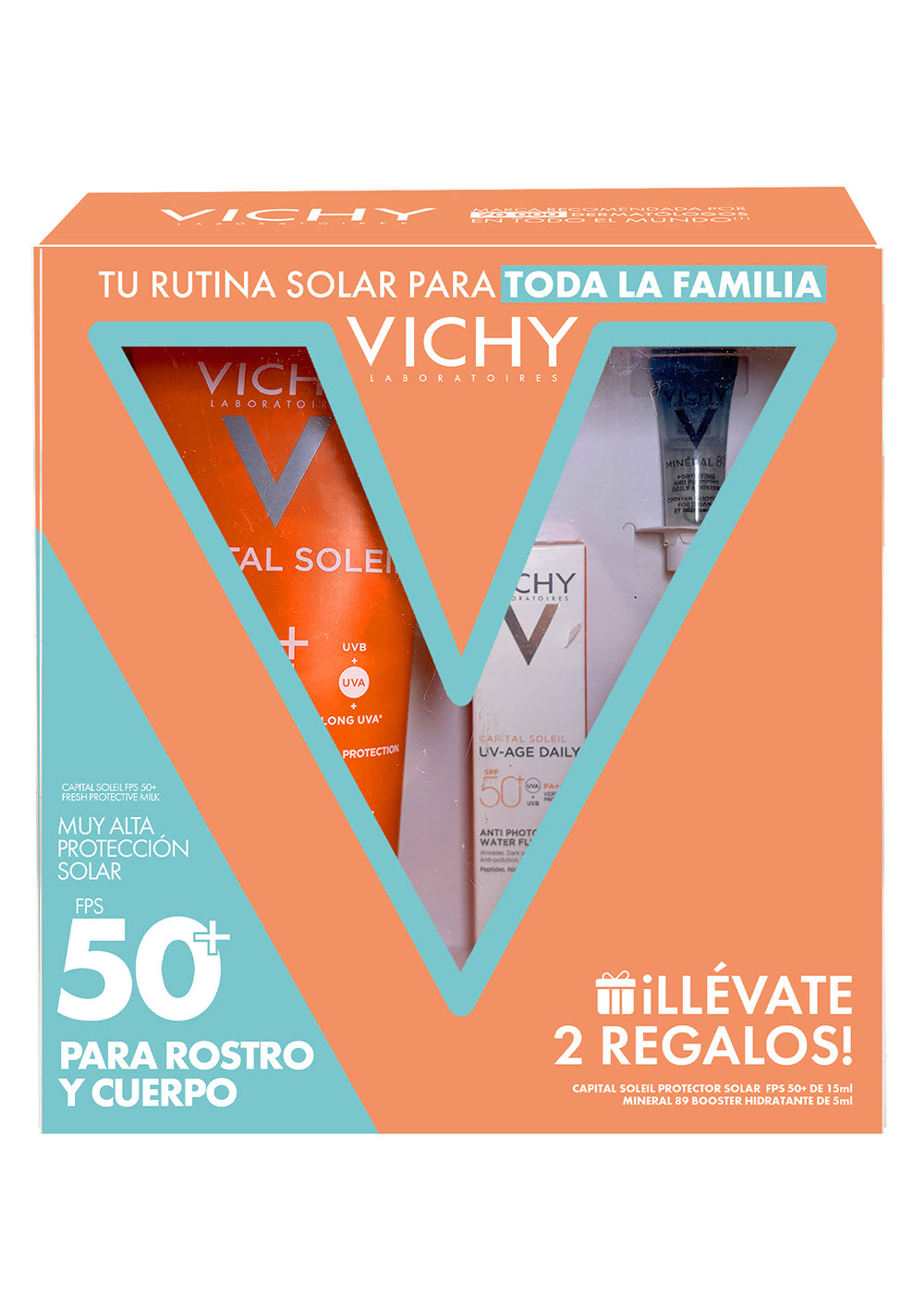 VICHY KIT  VERANO CAPITAL SOLEIL FAMILY